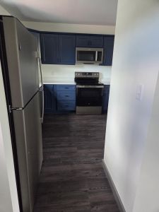 kitchen view from doorway